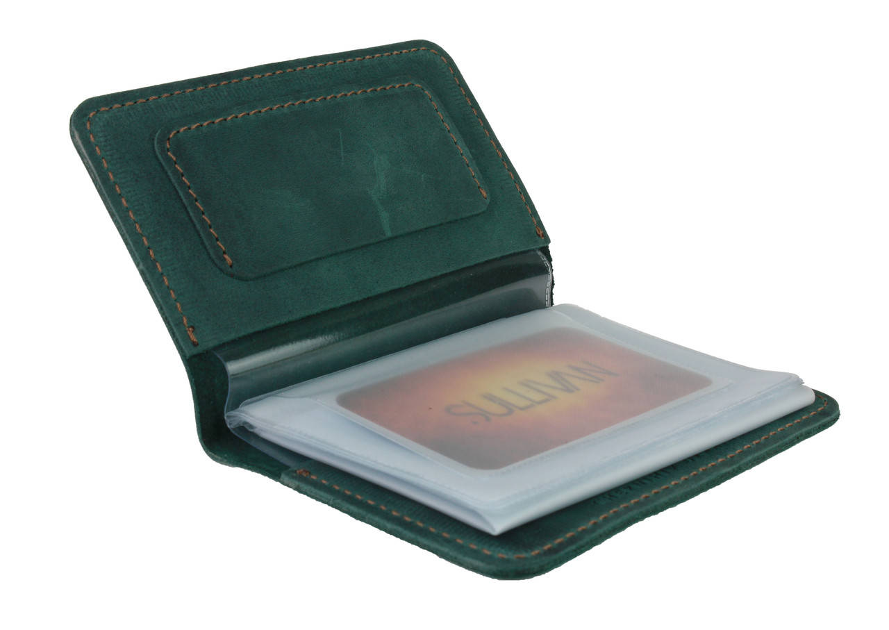 

Обложка для водительских документов прав удостоверений SULLIVAN odd4(5) зеленая