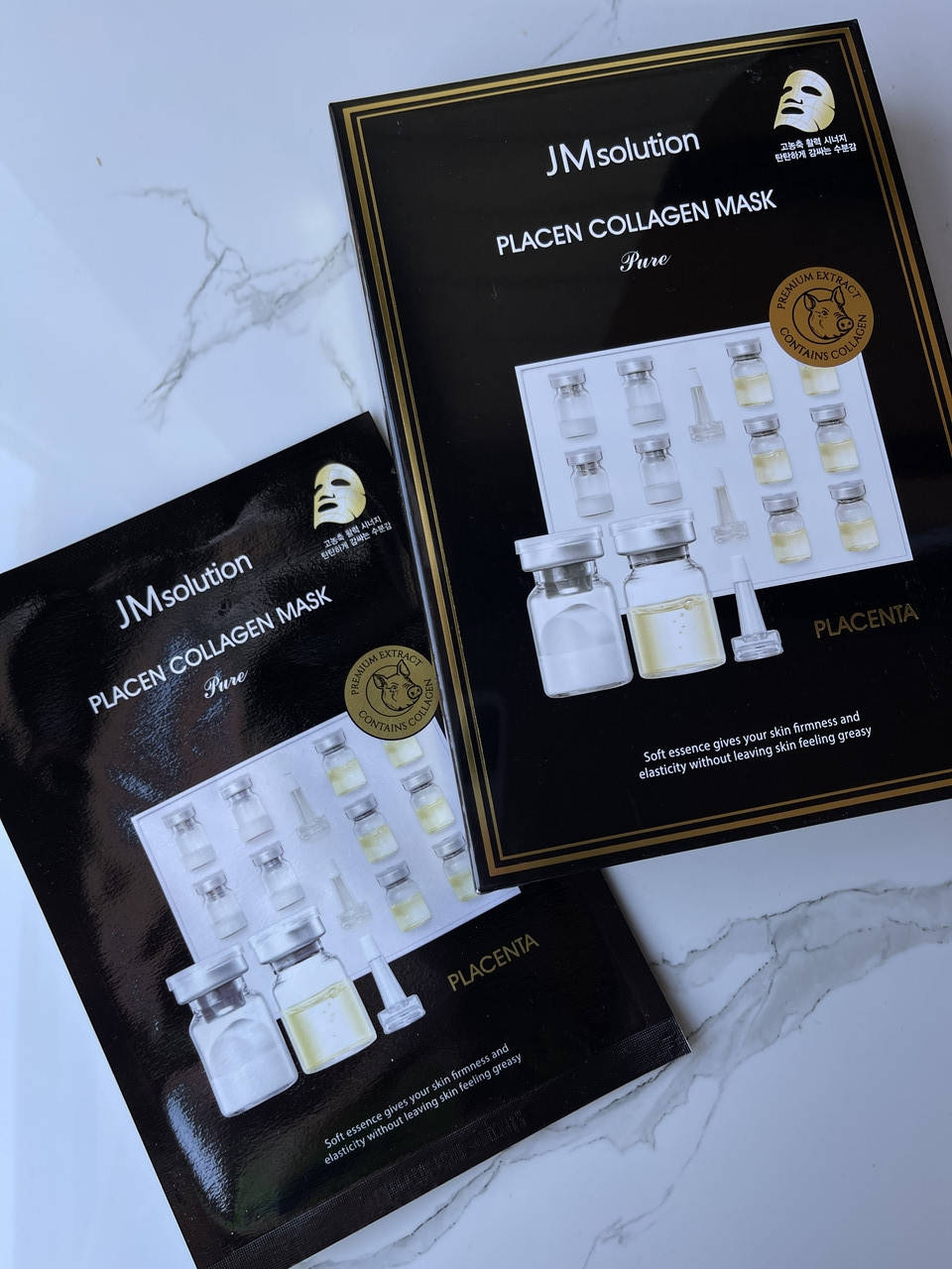 

Маска для повышения упругости кожи JMsolution Placen Collagen Mask Pure