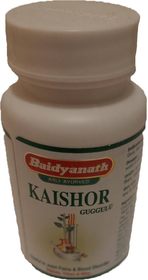 

KAISHORE GUGGULU (80TAB) BAIDYANATH, КАЙШОРЕ ГУГГУЛ