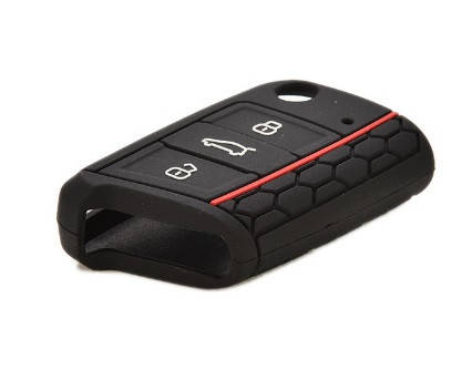 

Чехлы для ключей силиконовые VW Golf 7,Passat, Черный