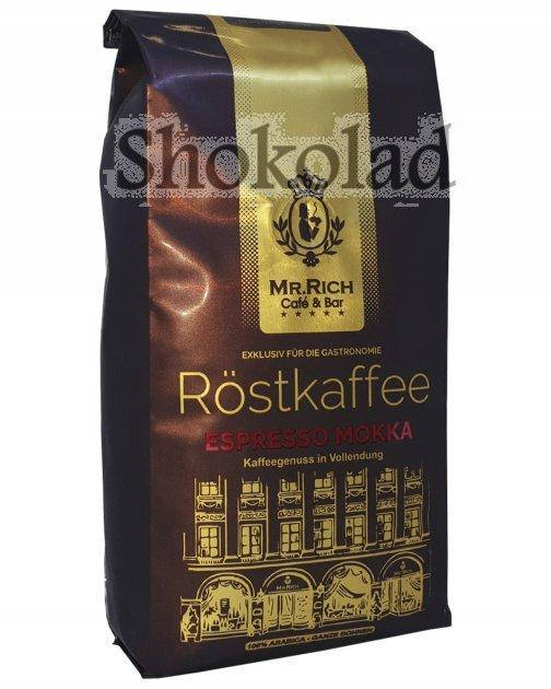 

Кофе зерновой Mr.Rich. Rostkaffee Espresso Mokka 500g