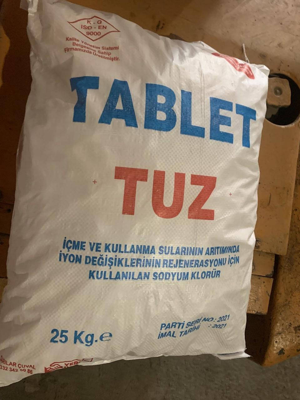 

Соль таблетированная, 25 кг "Tablet TuZ"