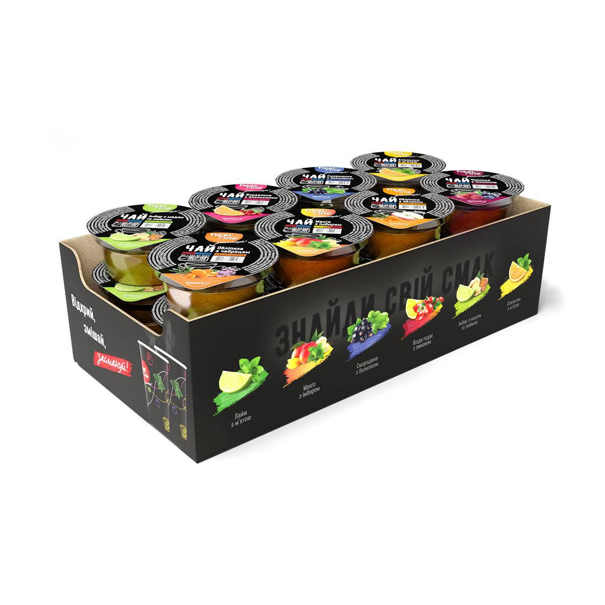 

Ягодный концентрат Meal time Ассорти ягодных концентратов 60г контейнер (24 шт упаковка)