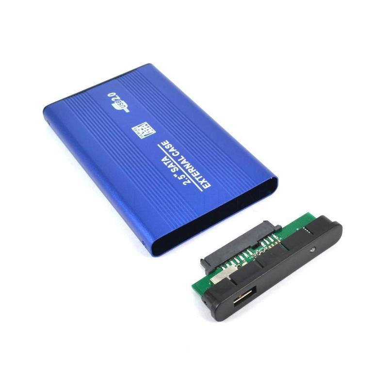 

Внешний карман для HDD 2.5 дюймов, USB 2.0 - SATA, TRY TB-S254U2, до 3 TB, алюминий синий