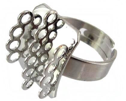 

Заготовка для кольца, серебро, 1 шт