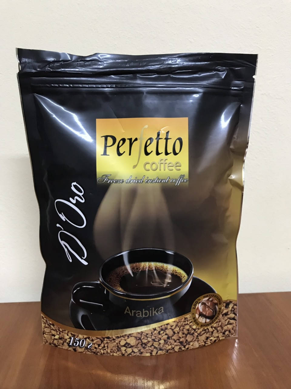 

Кофе растворимый Perfetto D'Oro 150 гр.