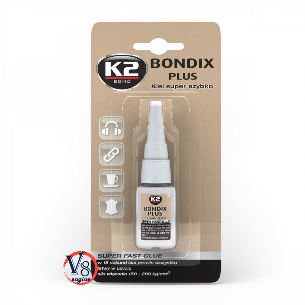 

Суперклей K2 BONDIX PLUS (B101) 10г