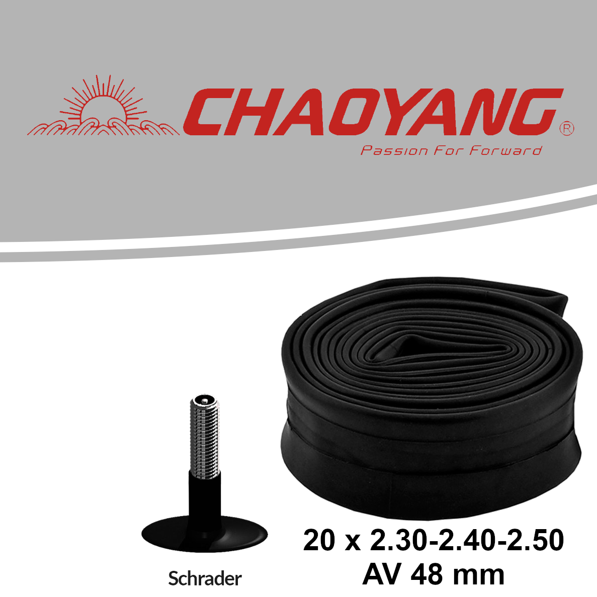 

Камера CHAOYANG 20 x 2.30-2.40-2.50 AV 48 мм