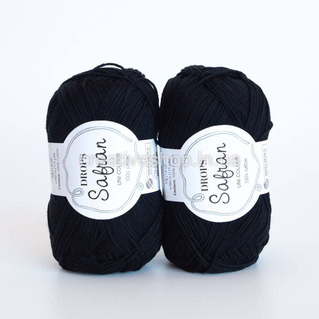 

Пряжа DROPS Safran (цвет 16 black), Черный