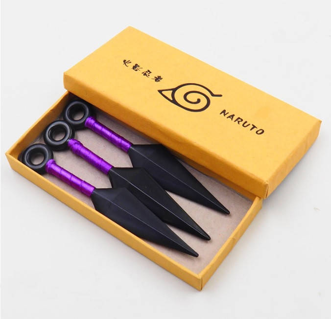 

Пластиковые японские Kunai. Наруто Узумаки. кунай Наруто. Фиолетовые
