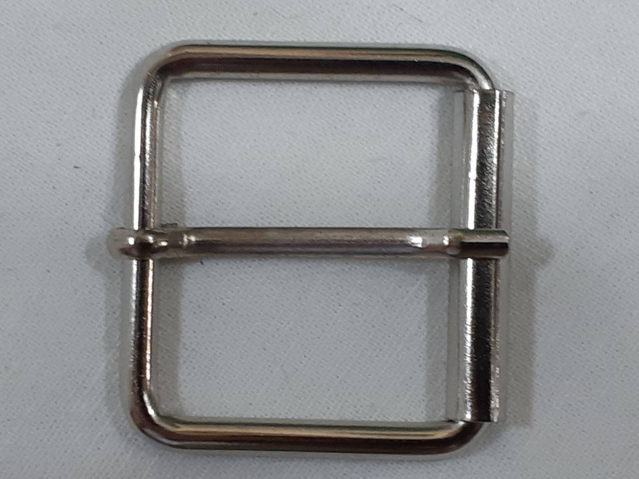 

Пряжка стальная классического типа для брючного ремня., Белый