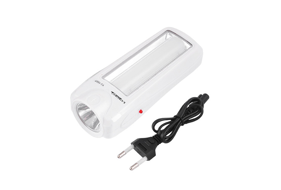 

Фонарь Yajia YJ-1027/Акк./ 1W + 9SMD