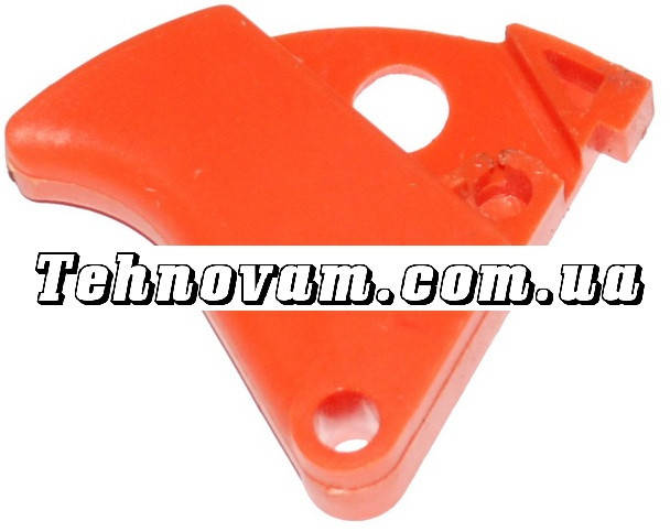 

Курок ручки газа мотокосы широкий