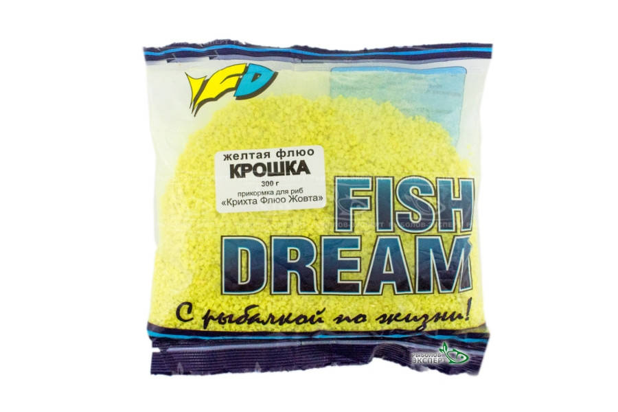 

Добавка Fish Dream Крошка флюо желтая (пасточино) 300г
