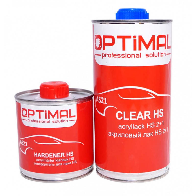 

Лак акриловый OPTIMAL HS 0.75 к-кт (MG), Бесцветный
