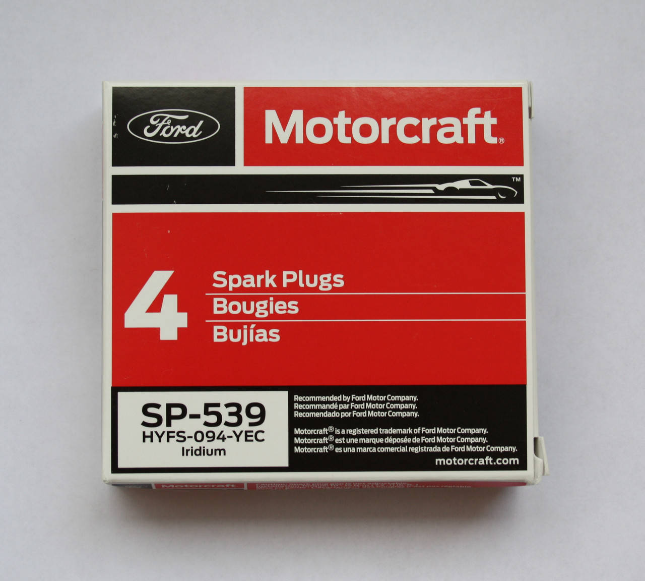 

Свечи Ford Fusion USA 1.5; Motorcraft SP-539