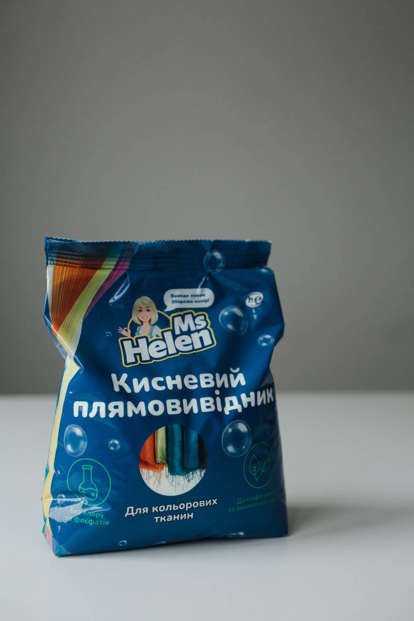 

Кислородный пятновыводитель для цветных тканей MsHelen Германия 900г Порошок