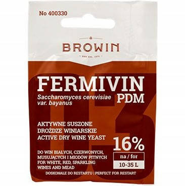 

Винные дрожжи Fermivin PDM "Biowin"(Польша),(Срок годности - до 01. 2024 года)