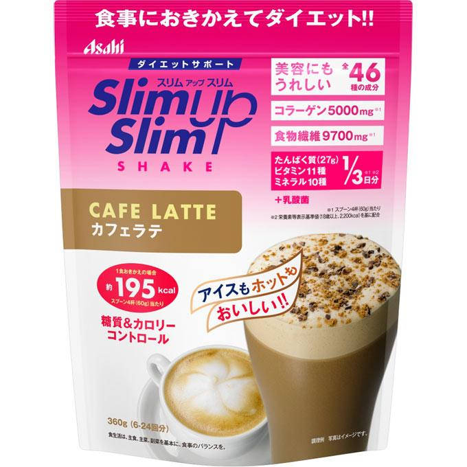 

Asahi Slim Up Коктейль для похудения с коллагеном и гиалуроновой кислотой, вкус латте, 360 г
