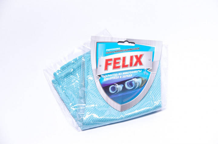

Салфетка микрофибра Felix для стёкол и зеркал
