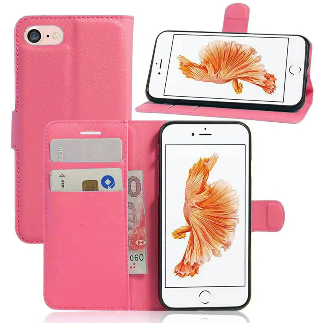 

Чехол-книжка Litchie Wallet для Apple iPhone 6 Plus / iPhone 6S Plus Rose, Розовый