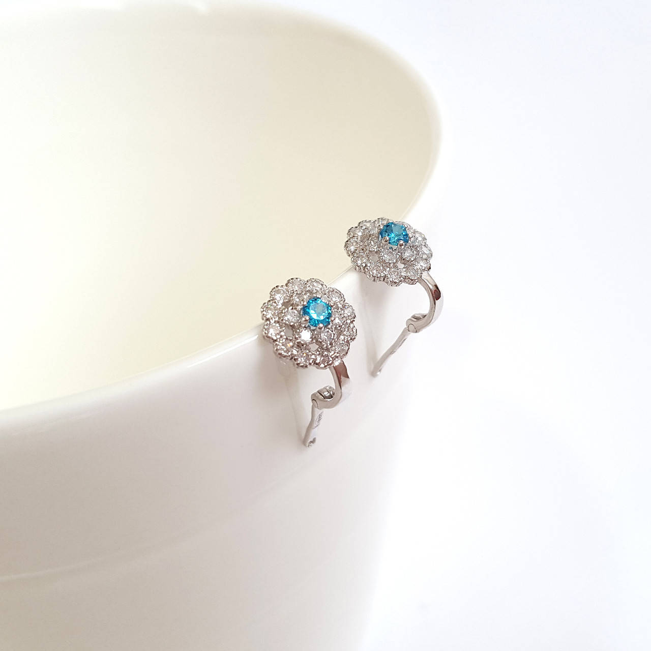

Серебрянные детские серьги