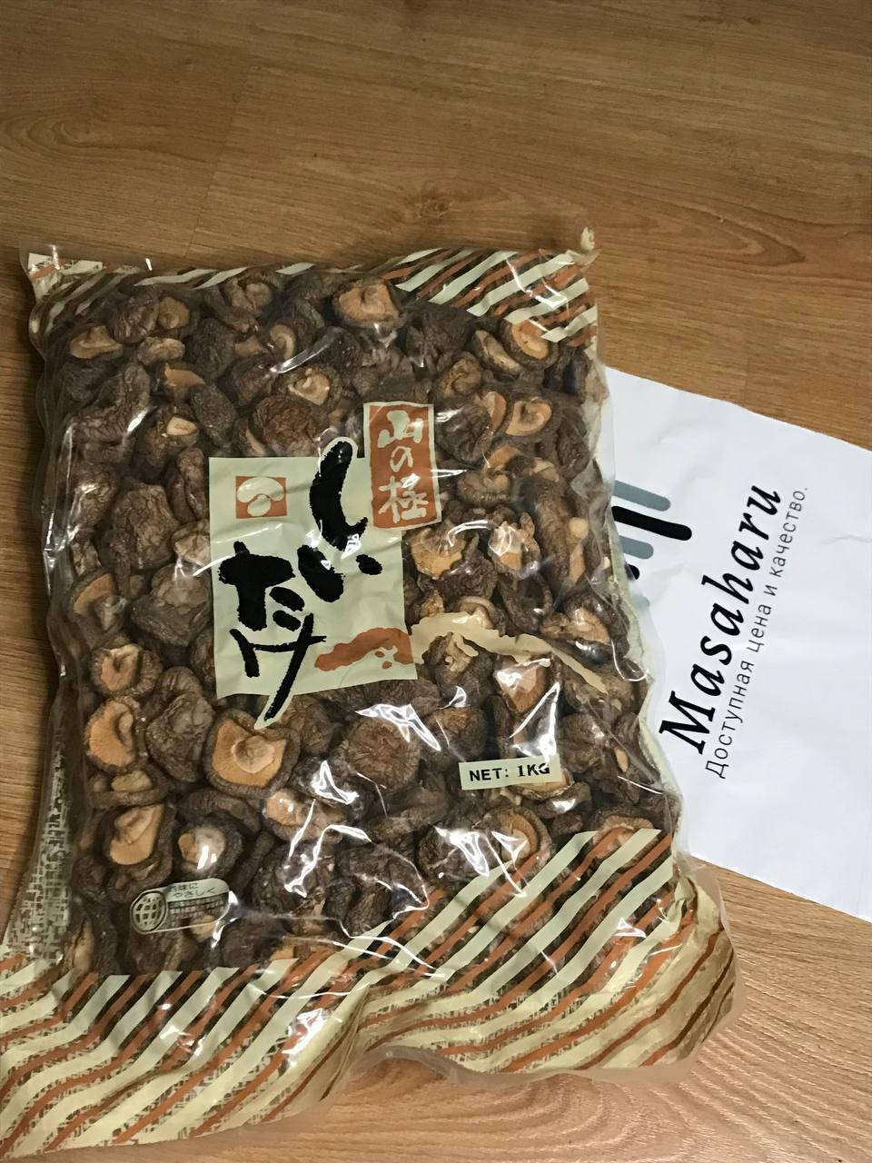 

Грибы Шиитаке сухие 3-5см, Shiitake mushrooms 1кг.