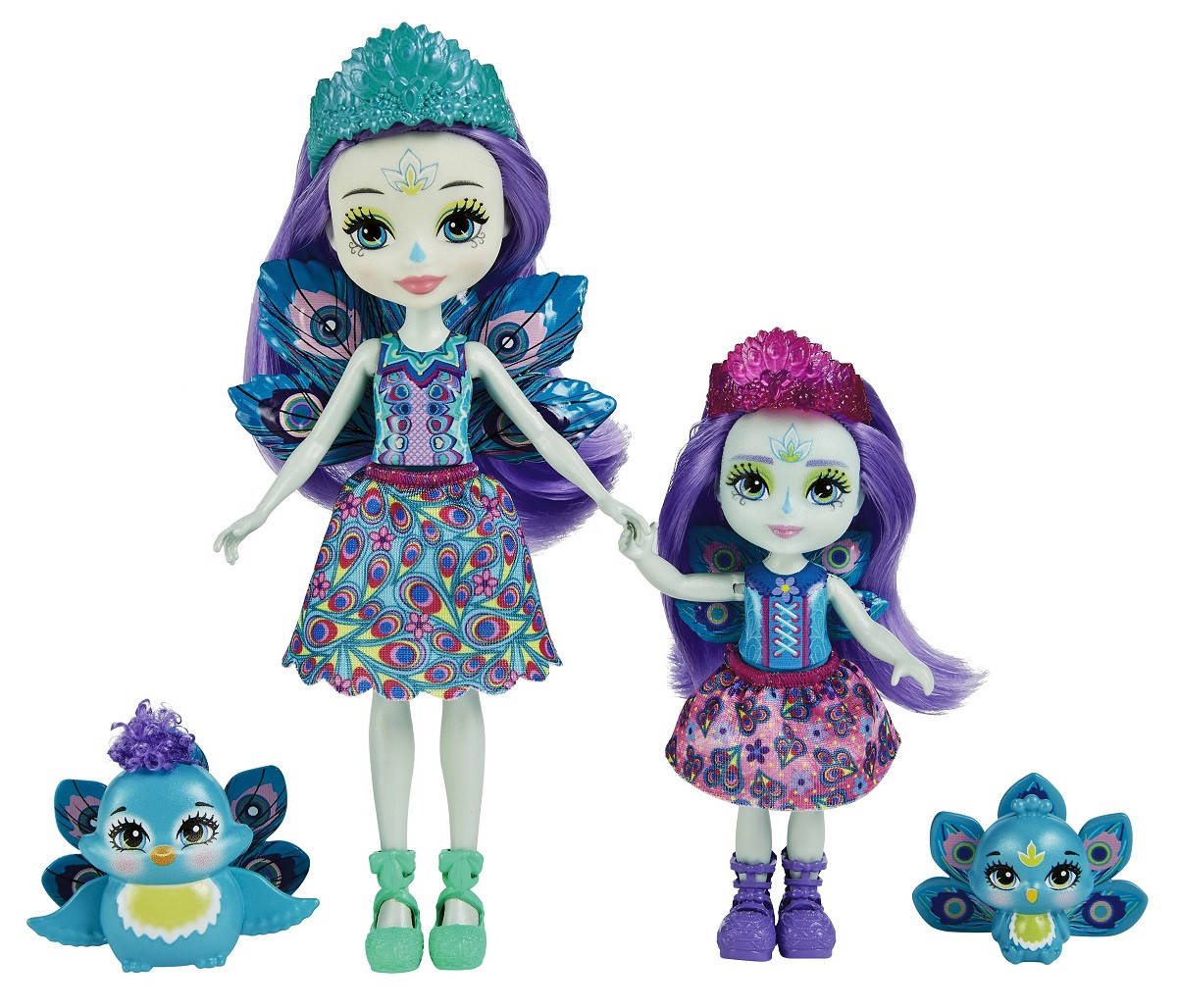 

Кукла Энчантималс сестры павлин Enchantimals Patter i Piera Peacock HCF83