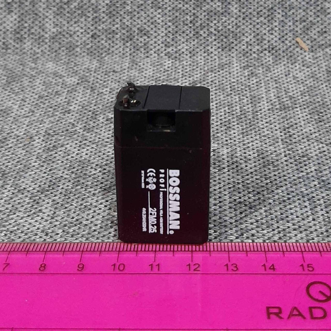 

Аккумулятор Bossman 4V0.25Ah