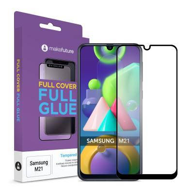 

Стекло защитное MakeFuture Samsung M21 Full Cover Full Glue (MGF-SM21)