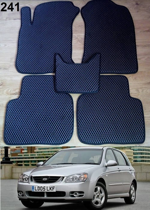 

Коврики ЕВА в салон Kia Cerato '04-09, Черный