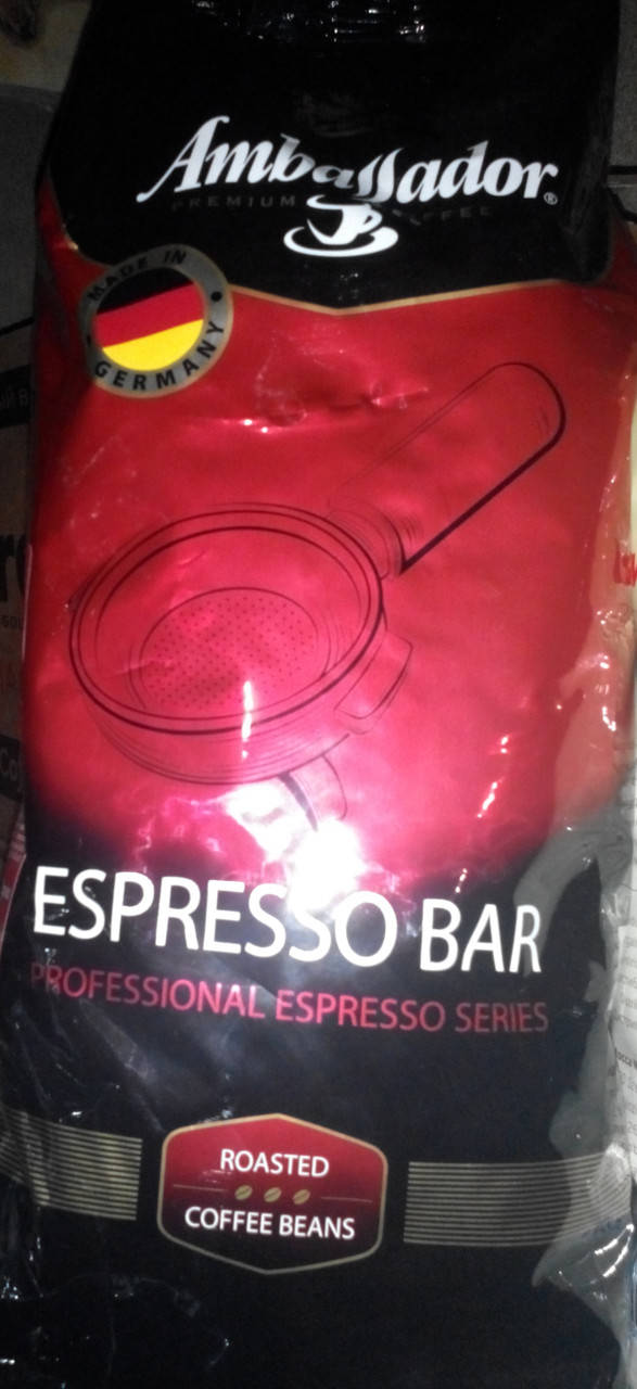 

Кофе Ambassador Espresso Bar в зернах 1 кг