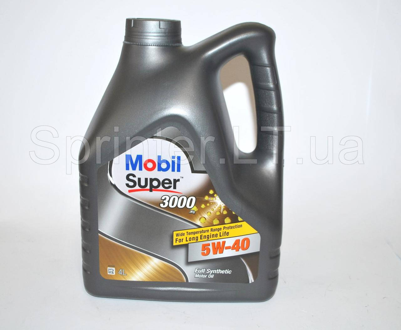 

Масло Mobil Super 3000 x1 5W-40 4л