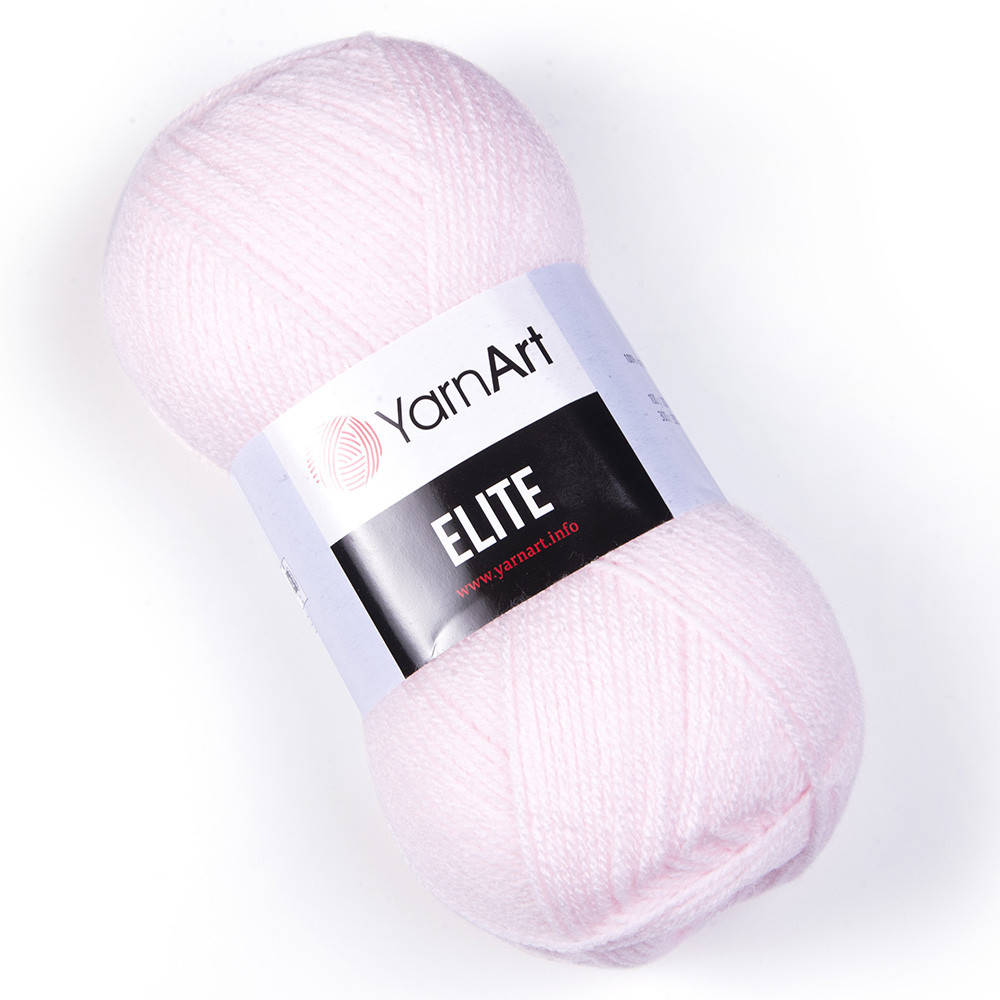 

Yarnart Elite нежно-розовый №853