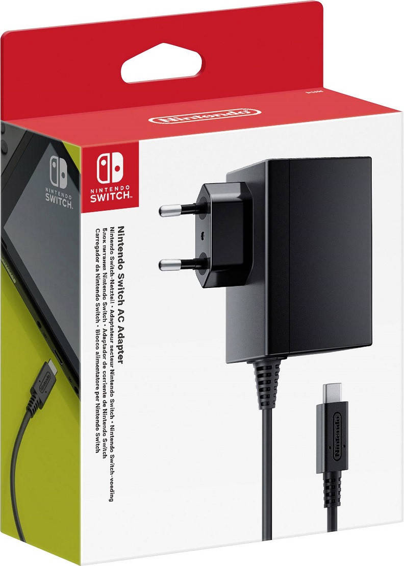 

Зарядка/Блок питания для Nintendo Switch (оригинал)