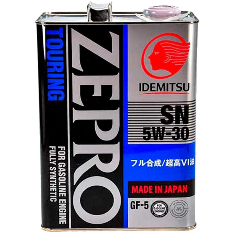 

Масло моторное IDEMITSU ZEPRO Touring 5W-30 PRO SN/GF-5 4л (1845041)