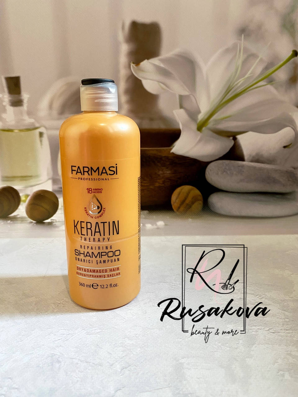 

Восстанавливающий шампунь Keratin Therapy