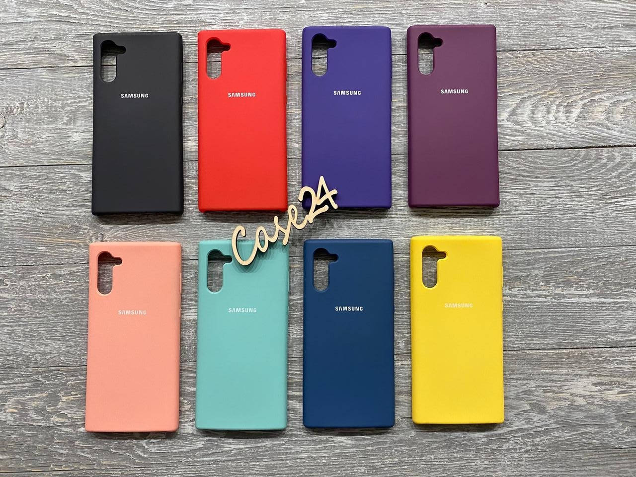 

Чехол Soft touch для Samsung Galaxy Note 10 (8 цветов), Разные цвета