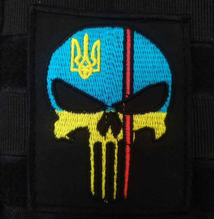 

Нашивка на липучке ''Каратель Украина'' тип 2
