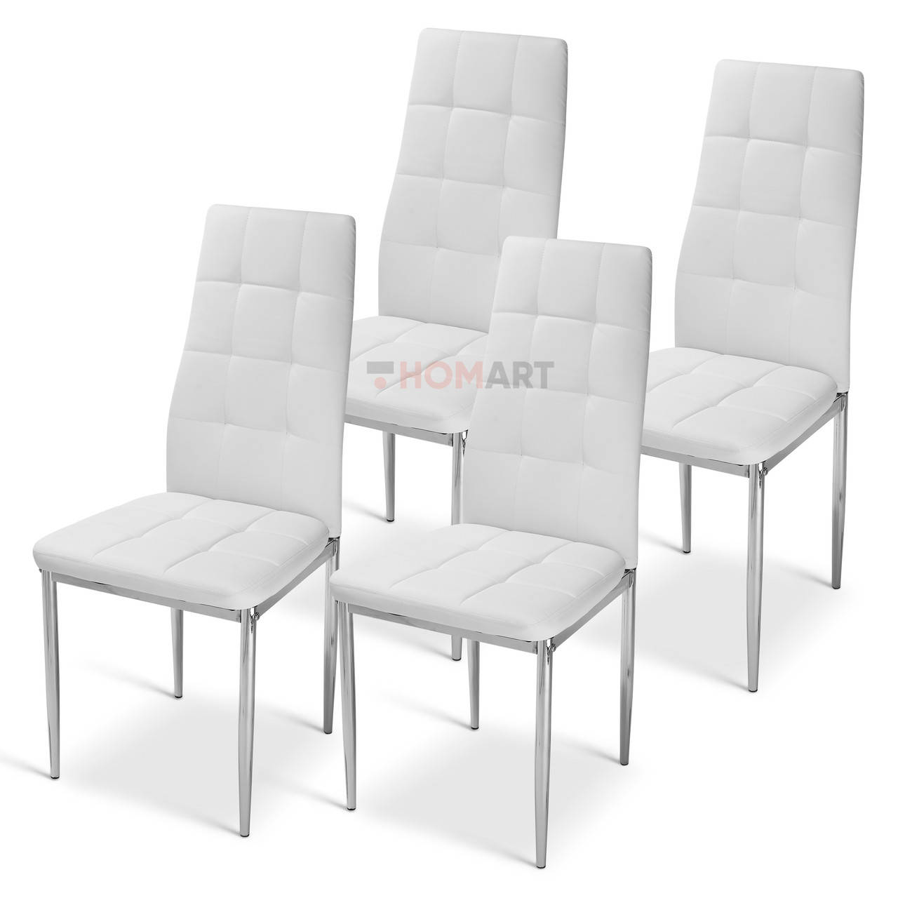 

Стулья кухонные набор 4 шт Homart LCM-006W белый (9298)