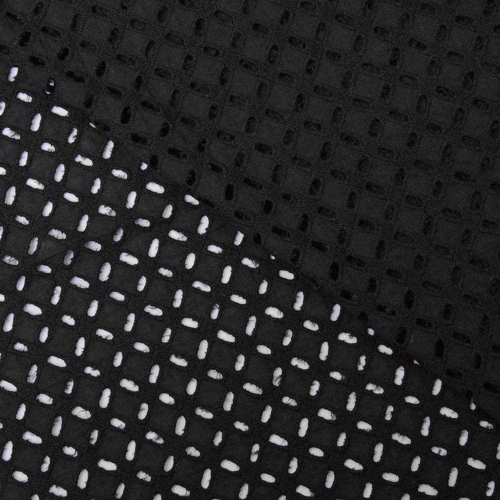 

Батист прошва вышивка натхнення чорний, Черный