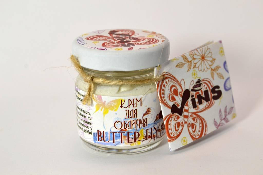 

КРЕМ ДЛЯ ЧУВСТВИТЕЛЬНОЙ КОЖИ ДНЕВНОЙ «BUTTERFLY». 40 г.