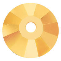 

Пришивные пайетки хрустальные Preciosa (Чехия) 4 мм Crystal Aurum U, Желтый