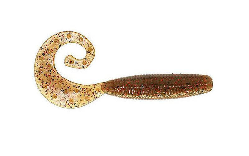 

Силиконовый твистер Reins Fat G-tail Grub 3" #007 Ebimiso SP (съедобный, 12шт)