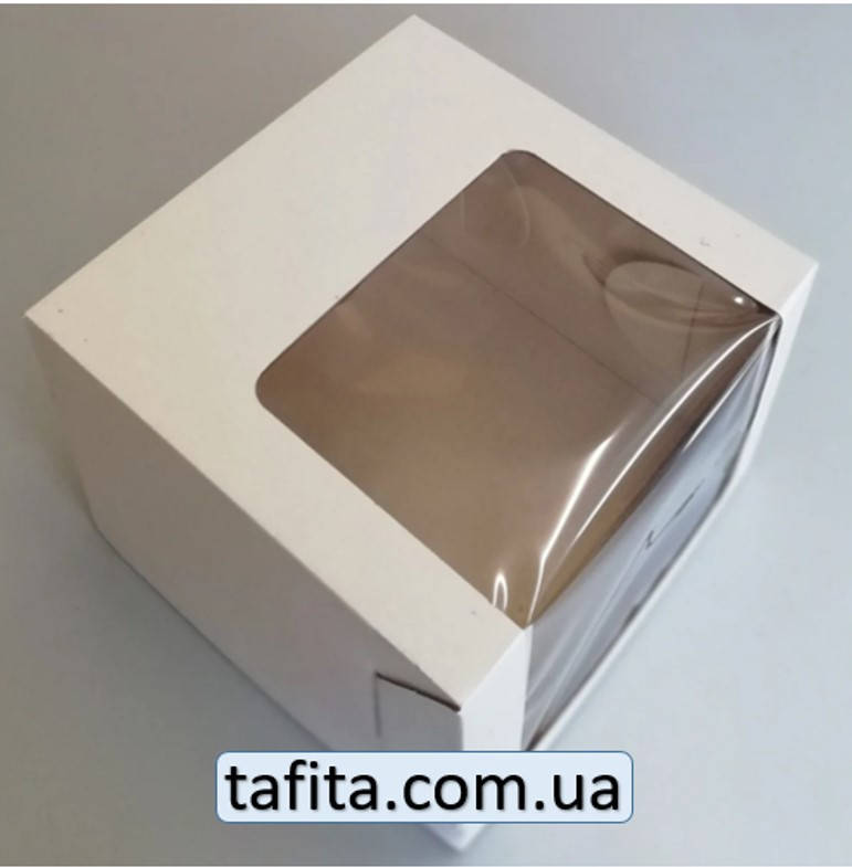 

Коробка для торта с окном 25х25х20