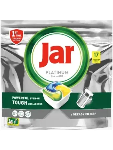 

Таблетки Jar (Fairy) All in 1 для посудомийної машини 17 шт
