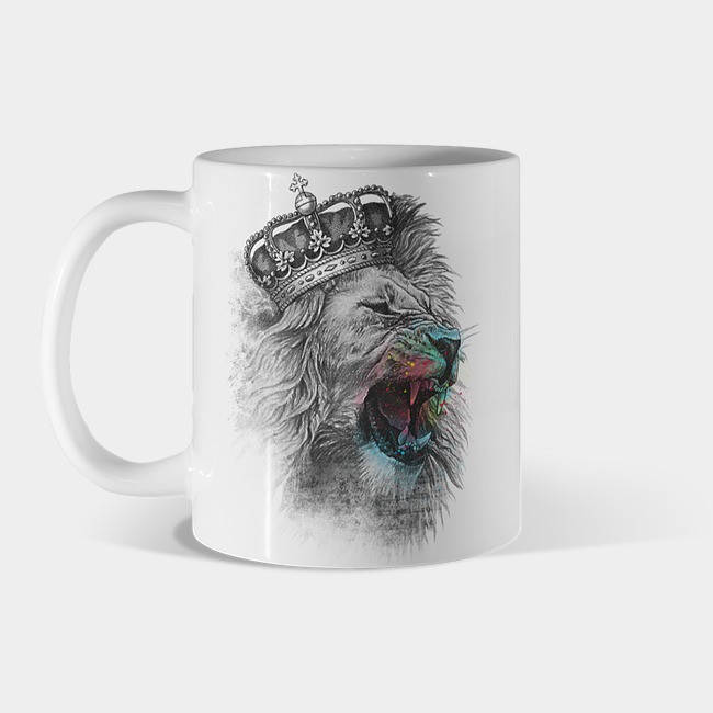 

Кружка King Lion art Чашка Король Лев, Белый