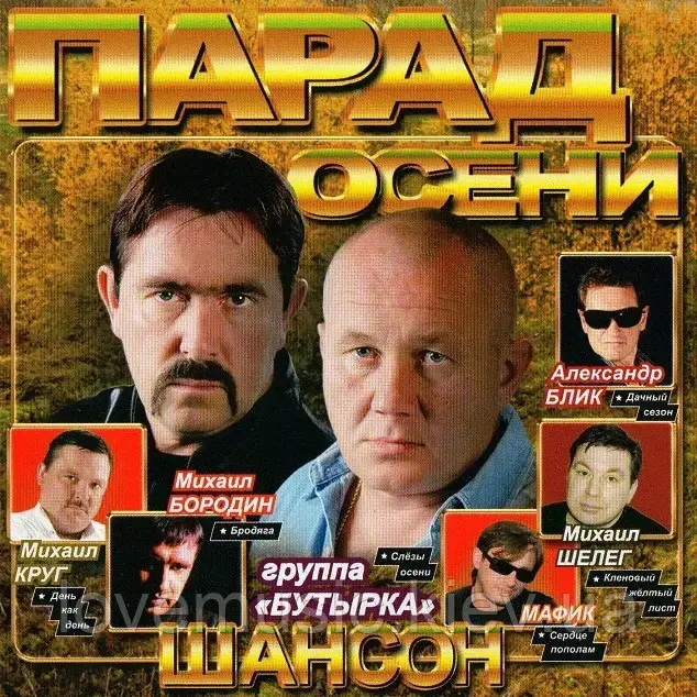 

Музичний сд диск ШАНСОН Парад осени (2010) (audio cd)