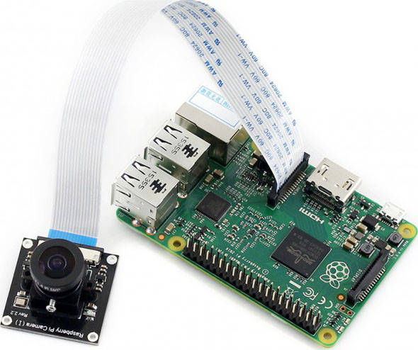 

Ширококутна камера Camera (I) для Raspberry Pi (170град, 5мп, OV5647,1080P)