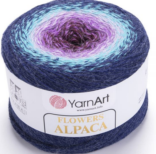 

Пряжа Flowers Alpaca-433